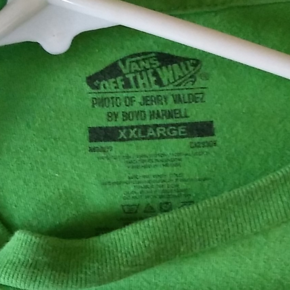 Vans Off the wall vintage style T-shirt skater Jerry Valdez heat transfer style - Picture 2 of 10